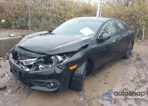 2016 Honda Civic Ex-T из США, поврежденный, VIN 2HGFC1F3XGH648865